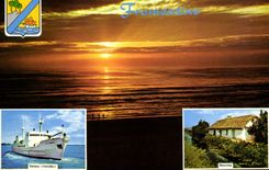 CPM Fromentine Bateau Vendee Bourrine