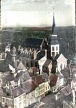CPA En Avion au dessus de Toucy Yonne l'Eglise 