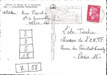 CPA Charme et Beaute de la Normandie Chaumiere Normande 