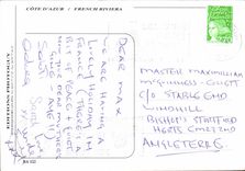 CPM La Cote d'Azur Menton Monte Carlo Cagnes sur Mer Saint Rapael Antibes Nice Saint Paul de Vence E