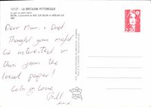 CPM La Bretagne Pittoresque le Port au petit Matin Belon a proximite de Riec sur Belon et Moelan sur