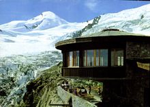 CPM Saas Fee Wallis Restaurant und Berghaus Langfluh Feegletscher und Allalinborn 