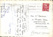 CPM Versailles Seine et Oise Aile nord du Palais 