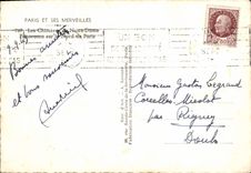 CPM Paris et ses Merveilles les Chimere de Notre Dame Panorama sur le Nord de Paris