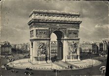 CPM Paris et ses Merveilles l'Arc de Triomphe 