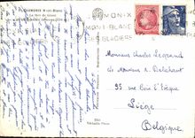 CPM Chamonix Mont Blanc la Mer de Glace et les Grandes Jorasses 