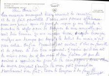 CPM En Parcourant la Cote Mediterraneenne la Tamarissiere Herault