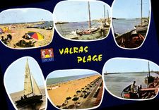CPM Valras Plage Herault Divers aspects de la Station 