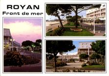 CPM Royan Face a la Grande Plage le Front de Mer 