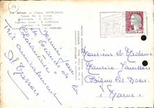 CPM Royan l'eglise Notre Dame Facade Est le Clocher