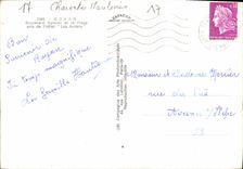CPM Royan Boulevard Garnier et la plage pris de l'hotel les Autans 