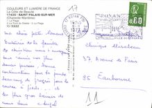 CPM La Cote de Beaute Saint palais sur mer Charente Maritime la Plage le Pont du Diable la Plage 