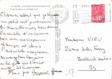 CPM Fouras Charente Maritime vue generale et la Plage Sud 