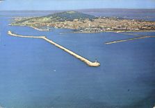 CPM Sur les routes du ciel Sete vue aerienne 