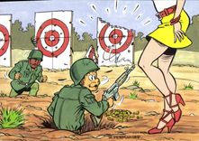 CPM Permantier Soldat Militaria