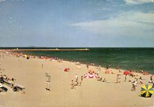 CPM Valras Plage Plage et Jetee 