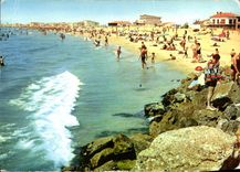 CPM Carnon Plage herault la Plage rive droite 