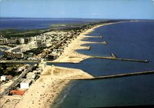 CPM Carnon Plage Herault vue aerienne 