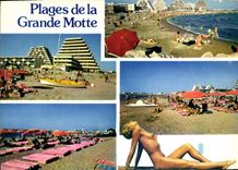 CPM Plages de la Grande motte Herault 