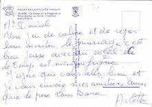 CPM Palavas les flots herault le Canal et la Plage de la rive droite au fond l'institut Saint Pierre