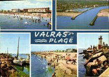 CPM Valras Plage Herault vues d'ensemble sur la Cite 