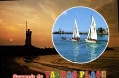 CPM En Parcourant la Cote Mediterraneenne Valras Plage Herault 