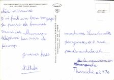 CPM En Parcourant la Cote Mediterraneenne Valras Plage Herault