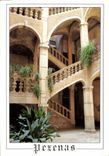 CPM Pezenas herault Ville d'Art Hotel de Grasset Escalier XVII siecle 