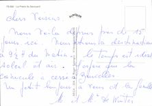 CPA La Priere du Savoyard 