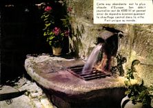 CPA L'Auvergne Touristique Chaudes Aigues Cantal la source d'eau chaude 