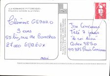 CPA La Normandie Pittoresque Chaumiere normande au printemps 