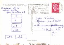 CPM La Normandie pittoresque La petite Eglise dans les pommiers en fleurs 