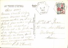 CPM La Normandie pittoresque Chaumiere du Pays d'Auge 