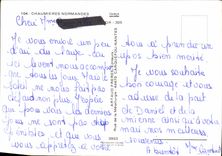 CPM Chaumieres Normandes 