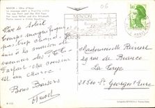 CPA Menton Cote d'Azur le nouveau port en Vieille ville 