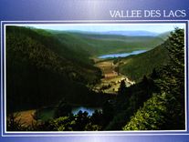 CPA Image de France les Hautes Vosges Vallee des Lacs de Retournemer et de Longemer 
