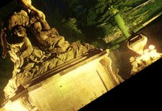 CPA La Provence Romaine Nimes Les Jardins de la Fontaine 