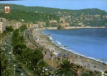 CPA Nice Promenade des Anglais et Quai des Etats Unis 