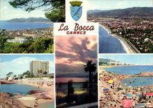 CPA La Cote d'Azur Cannes la Bocca vue generale 