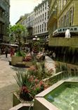 CPA La Cote d'Azur Nice A M Rue Massena la rue pietonne 