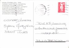 CPM David Teniers 1610 1690 L'archeveque Leopold Guillaume contemplant les peintures de sa galerie d