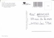 CPM La mer de ses rudes caresses a petri de farouches tendresses que les tendresses de la mer Anatoi