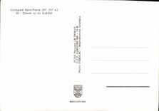 CPM Collegiale Saint Pierre Xi XII Chevet vu du Sud Est