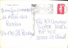 CPM Paysage d'Automne 