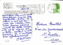 CPM Aix les Bains Lac du Bourget Savoie 