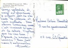 CPM Val d'Isere Savoie Le Solaise Crete des Lessieres Signal de l'Iseran 