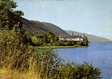 CPM Abbaye d'Hautecombe sur le Lac du Lourget fondee par Saint Bernard vers 1125 et restauree par le