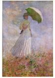 CPM Claude Monet 1840 1926 Femme a l'ombrelle 