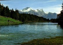 CPM Kapfensee bei Vermoi ob Meis mit Falknis und Gleckhorn 