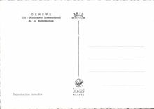 CPM Geneve Monument International de la Reformation